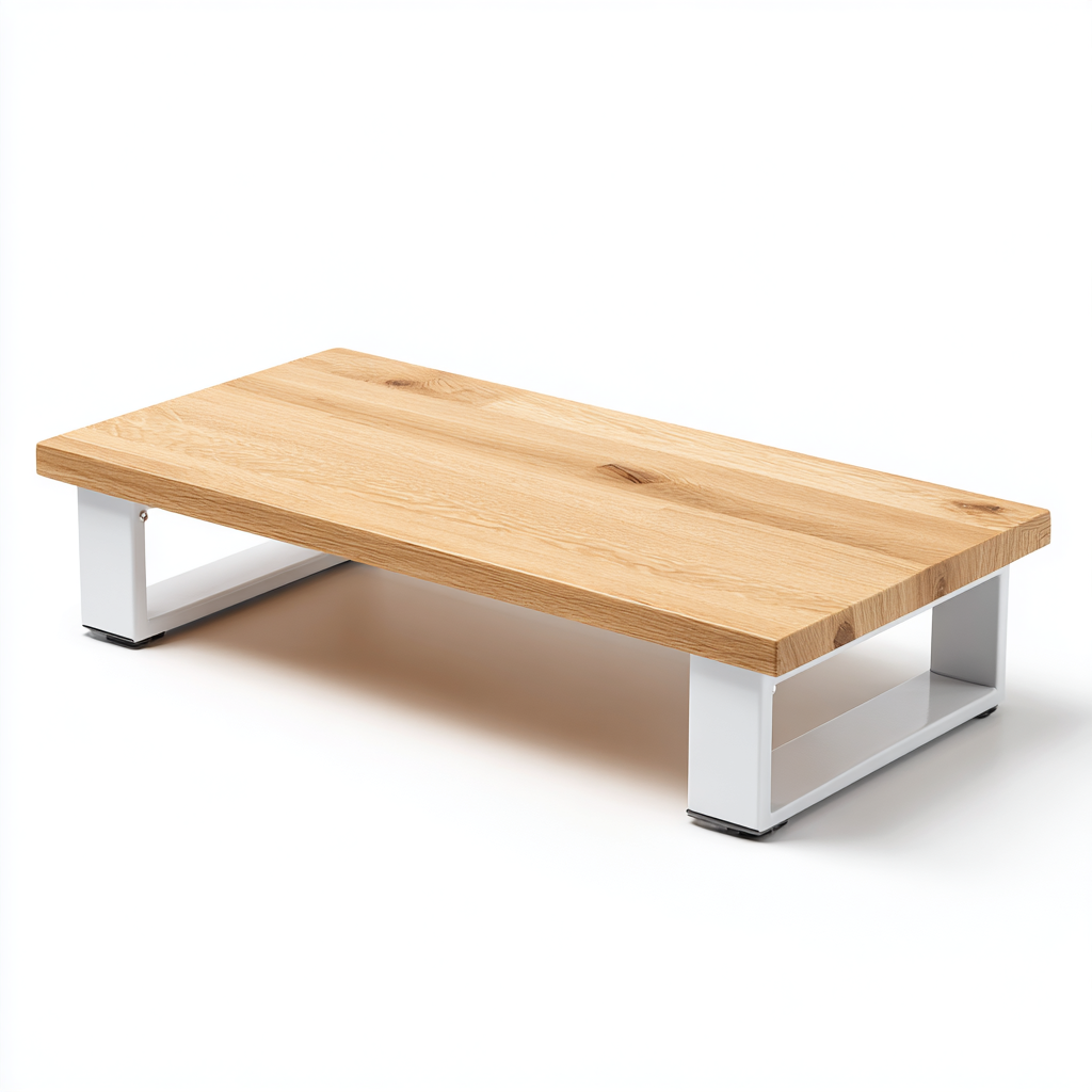 Vexilo Light Oak Monitor Stand - Scandi Edition